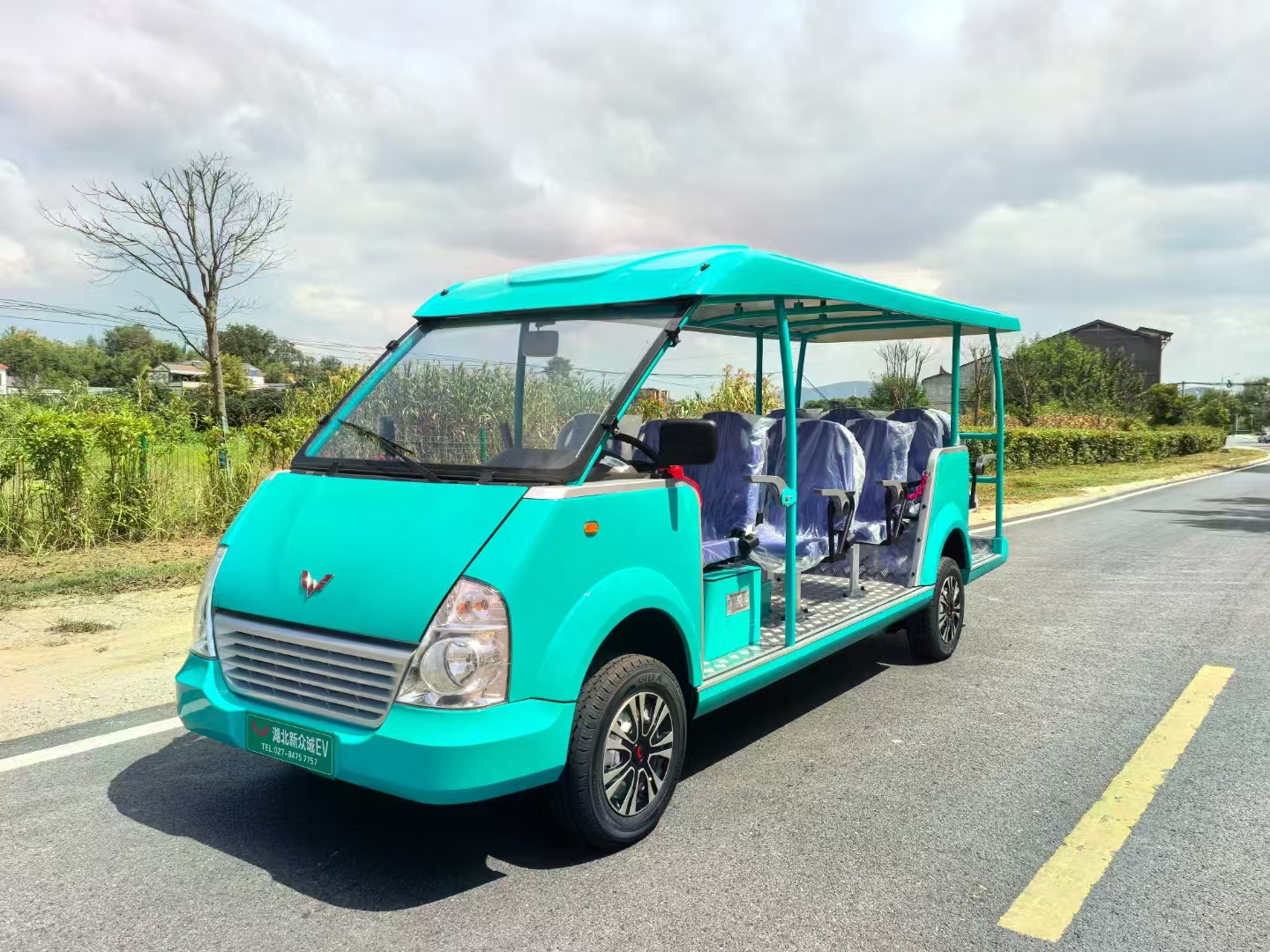 五菱威威电动观光车 五菱威威电动观光车