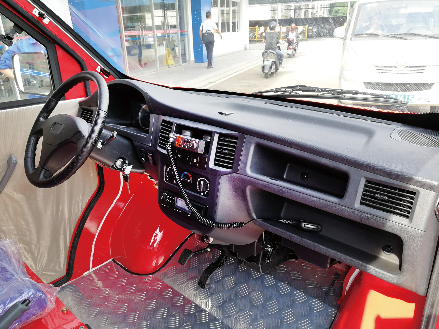 五菱电动消防车驾驶室 五菱电动消防车驾驶室